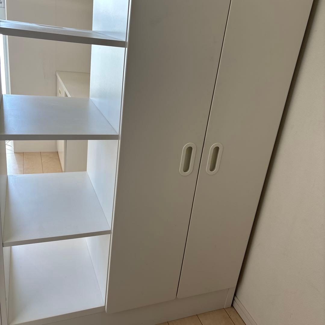 コーヒーJAZZスイカ　【東京23区引取り限定】　IKEA ロフトベッド白