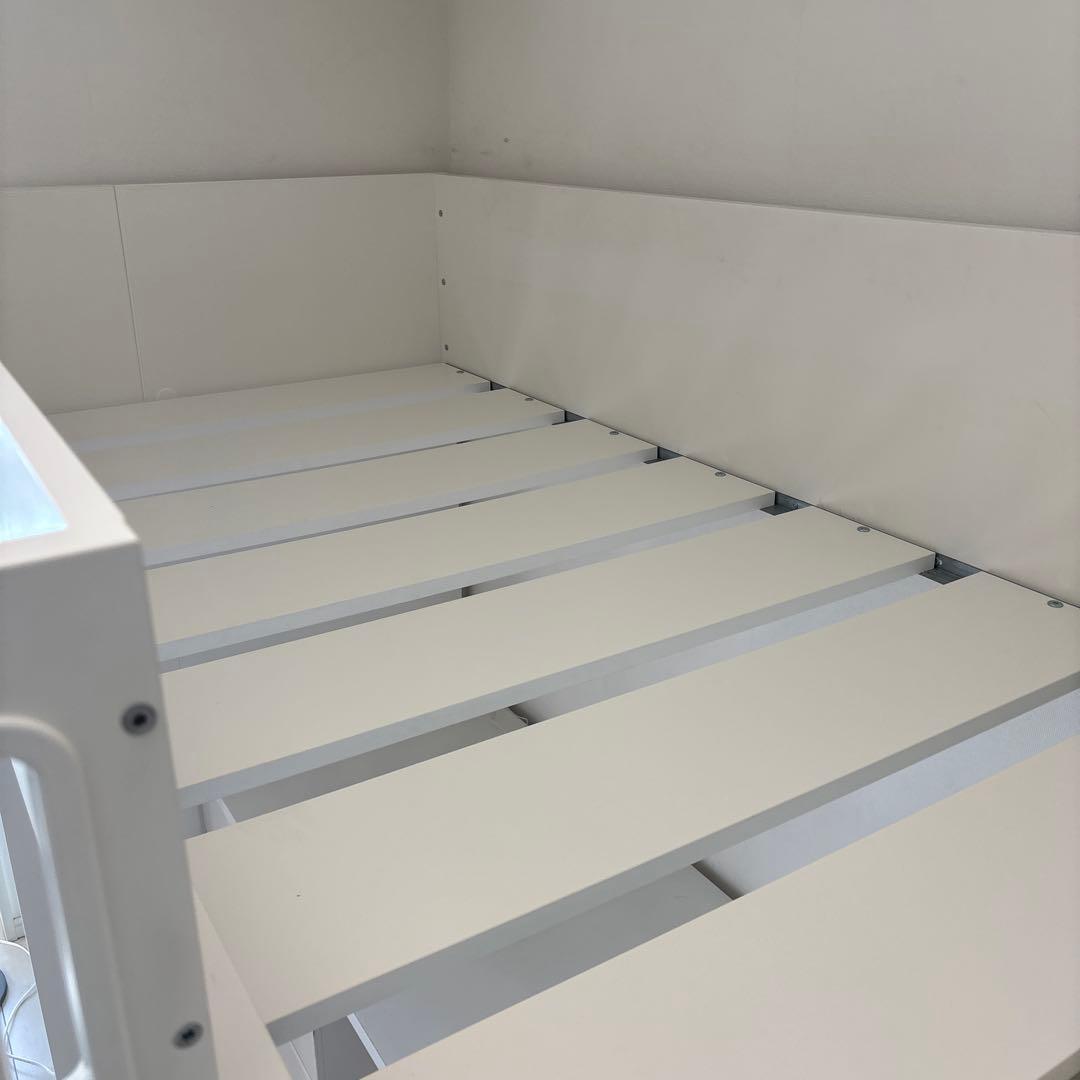 コーヒーJAZZスイカ　【東京23区引取り限定】　IKEA ロフトベッド白