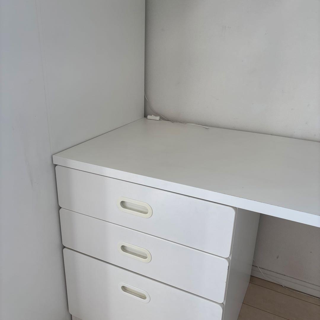 コーヒーJAZZスイカ　【東京23区引取り限定】　IKEA ロフトベッド白