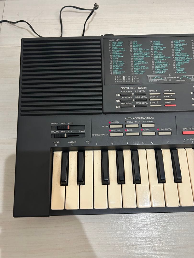 鍵盤楽器 YAMAHA PSS-480 Portasound