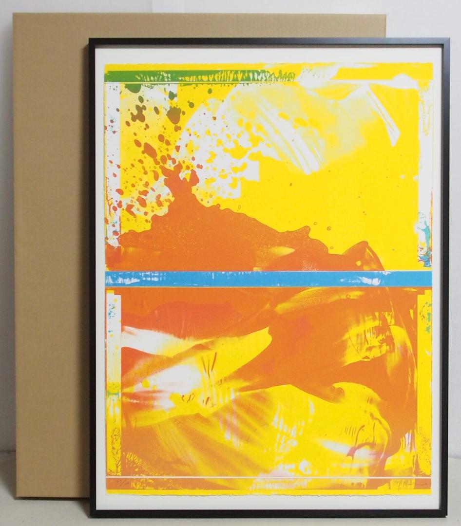 加納光於「ILLUMINATION」イルミネーション◆リトグラフ版画◆サイン額装