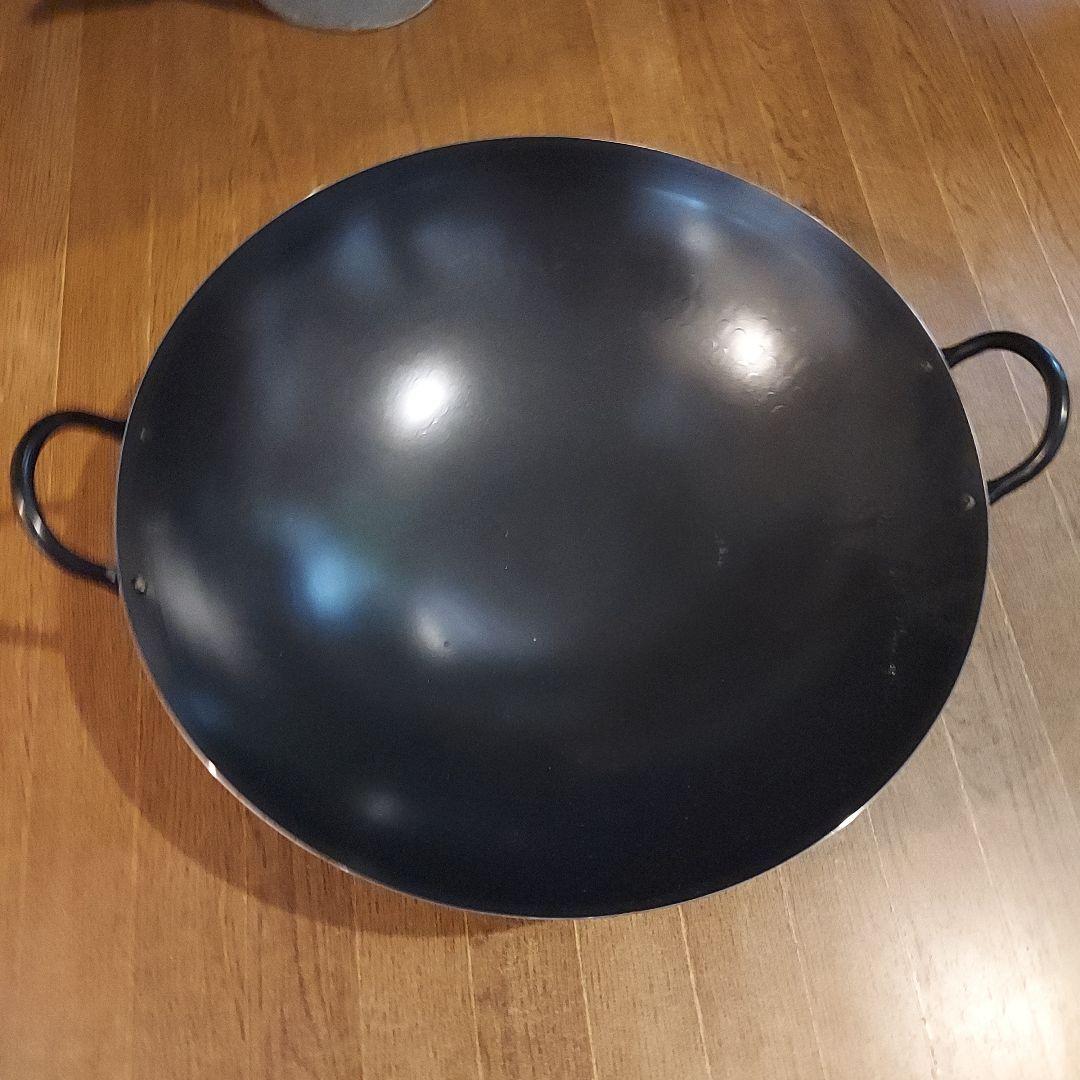 直樹★打出し中華鍋 39cm 鉄製&竹ささらの２点セットに加えて色々セット
