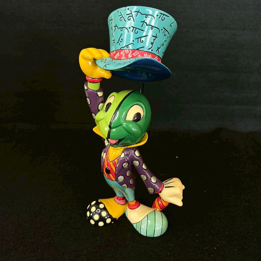 【廃盤】ジミニー クリケット 陶器 フィギュア ディズニーブリット