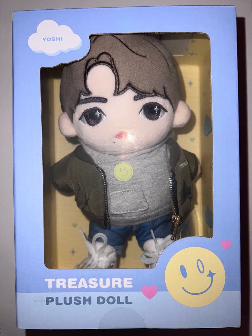 TREASURE ヨシ ぬいぐるみ トレカ付き 新品未開封