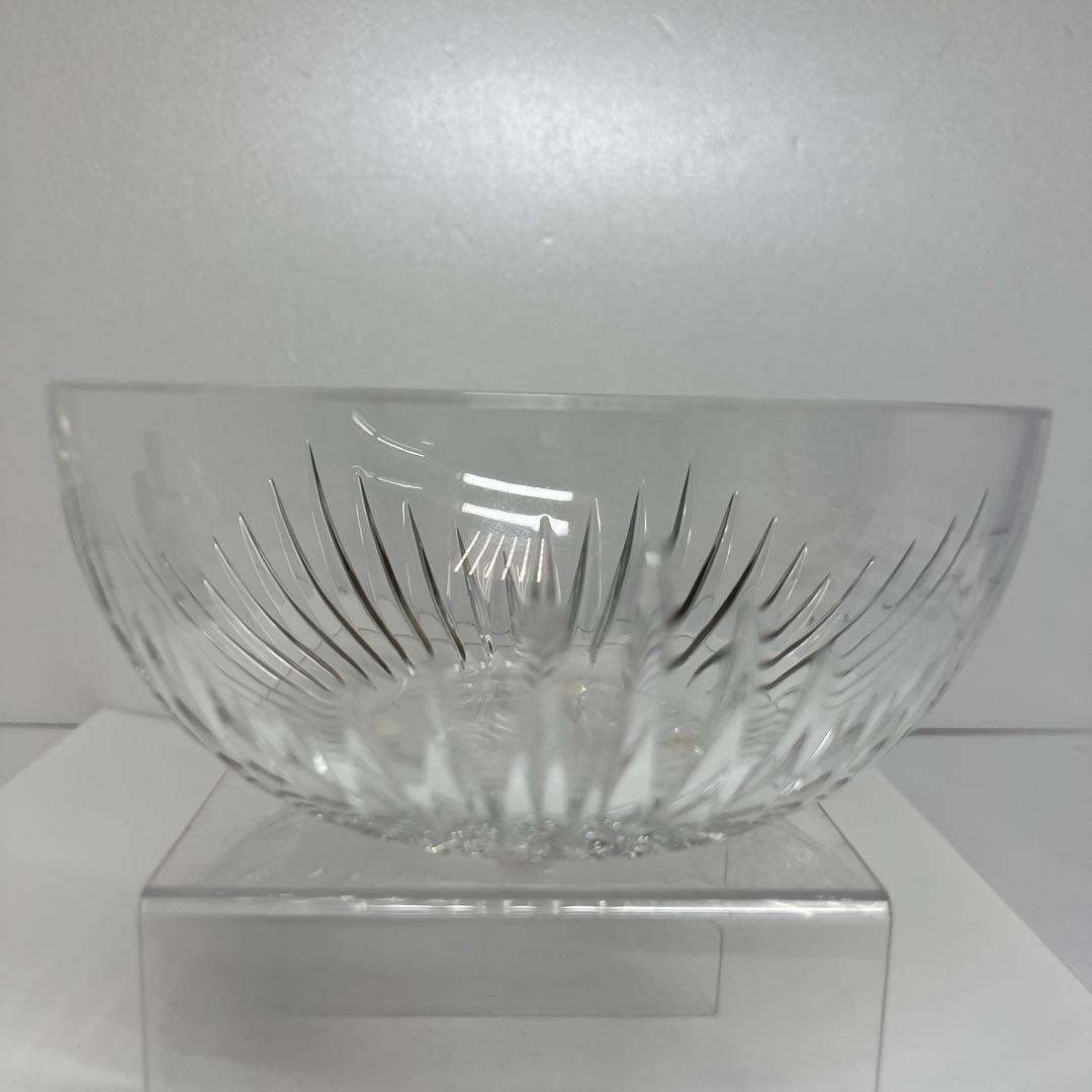 ☆洋3 バカラ　マッセナ　クリスタル　ボウル　w17.6cm 東K7-1211①