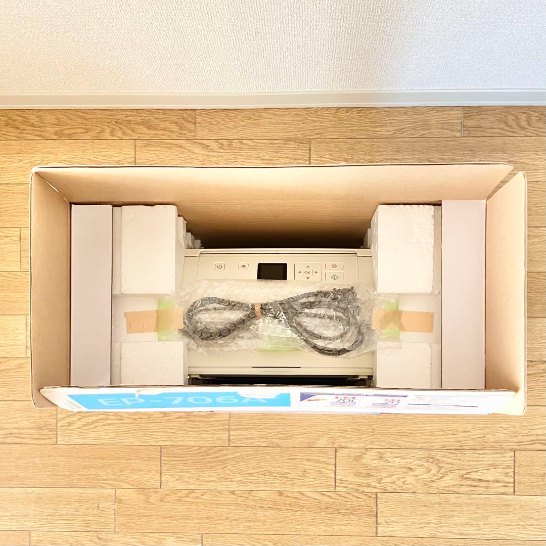 【ジャンク品】 EPSON EP706A インクジェットプリンター　箱付き