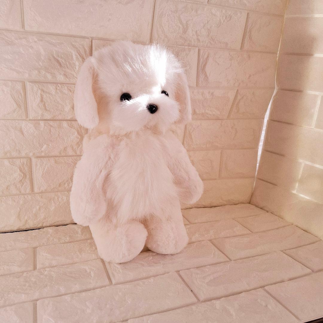 26.ぬいぐるみ、テディマルチーズ、犬、ハンドメイド、オリジナル、抱きしめられる