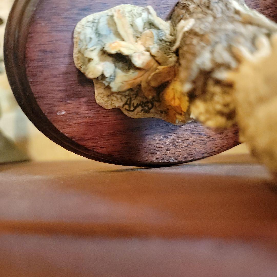 ご契約済みです！　　90'sヴィンテージ英国　ボーダーファインアーツ製フクロウ