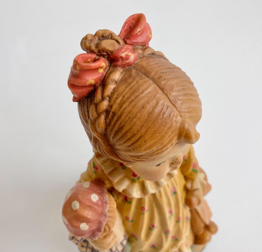 ANRI アンリ Nightie Night 木彫り人形 サラ・ケイ 17cm