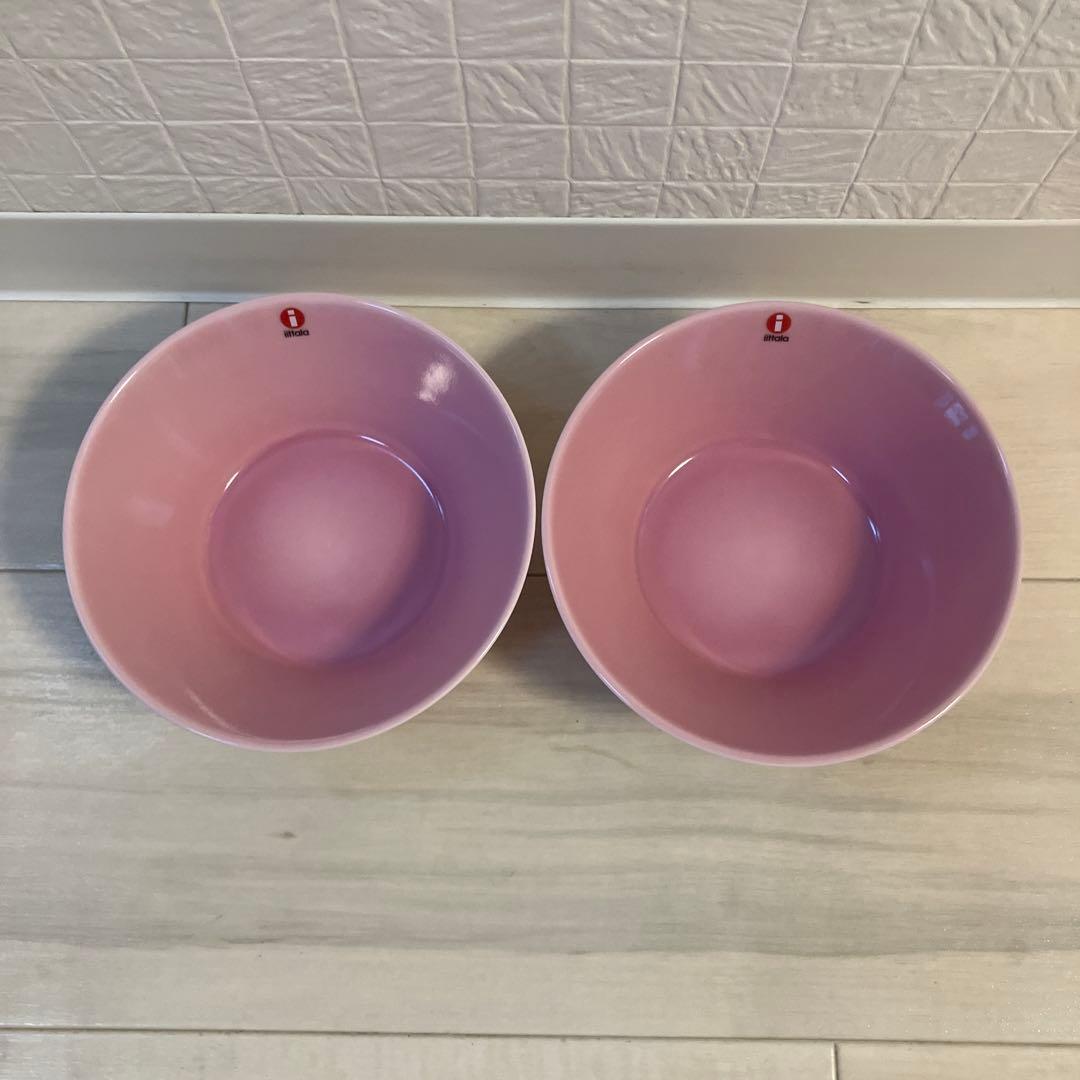 ボウル ローズ イッタラ  ティーマ 限定色 ピンク セット2点