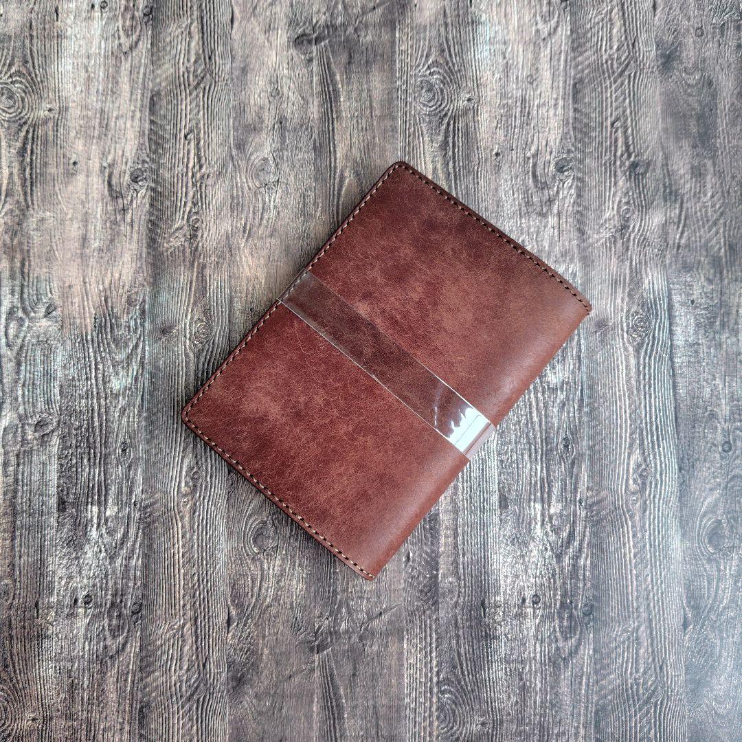 ハンドメイド 本革 ノートカバー 手帳カバー