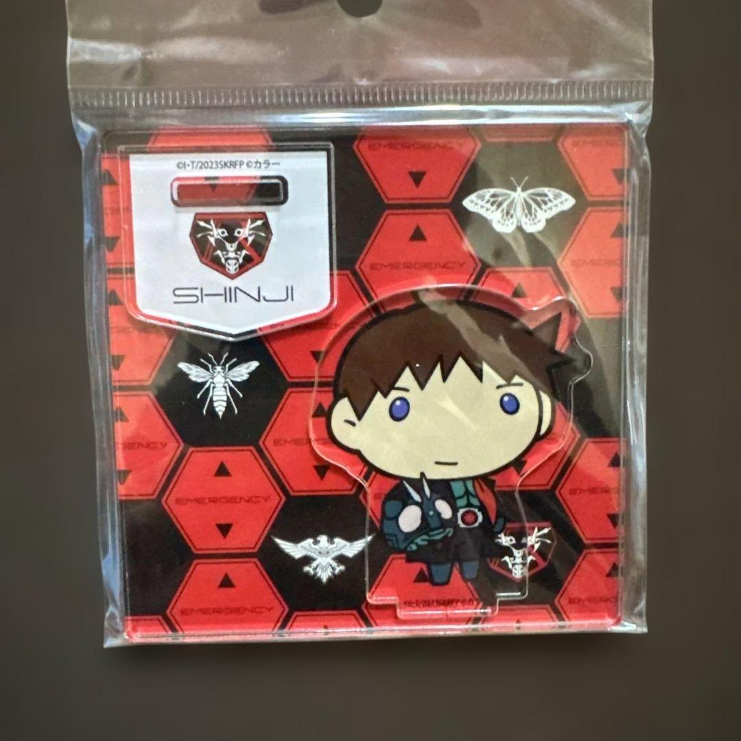 未開封　シン・仮面ライダー　エバンゲリオン　ミニアクリルスタンド5枚セット