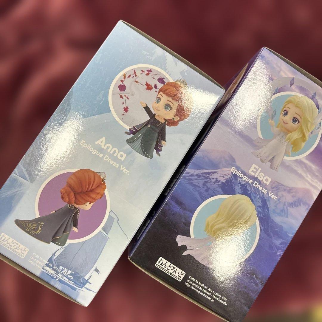 ねんどろいど　アナと雪の女王　セット　1629.1627