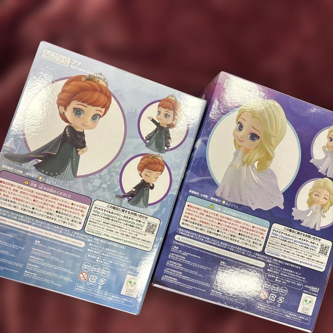 ねんどろいど　アナと雪の女王　セット　1629.1627