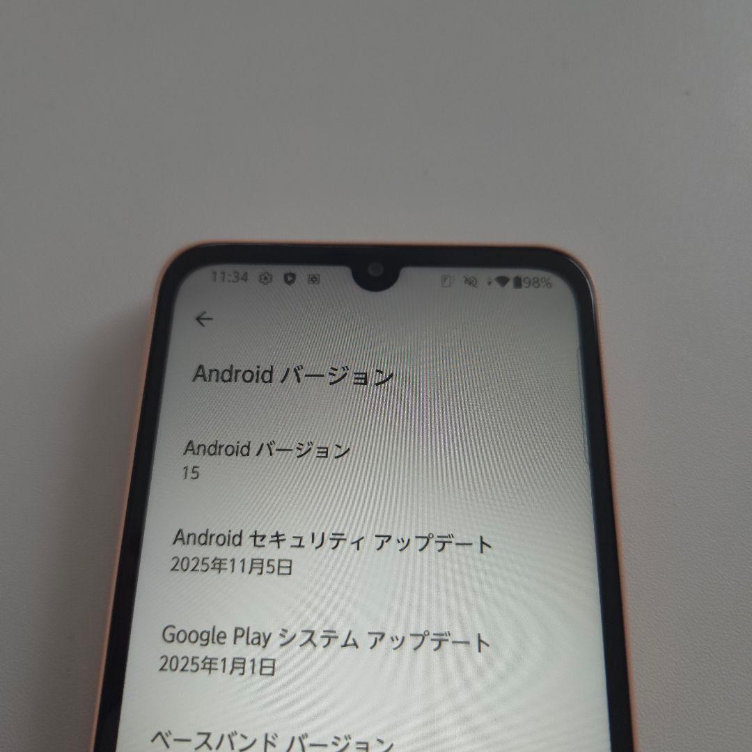 arrows We2 充電サイクル39回 アンドロイド15 シムフリー 205