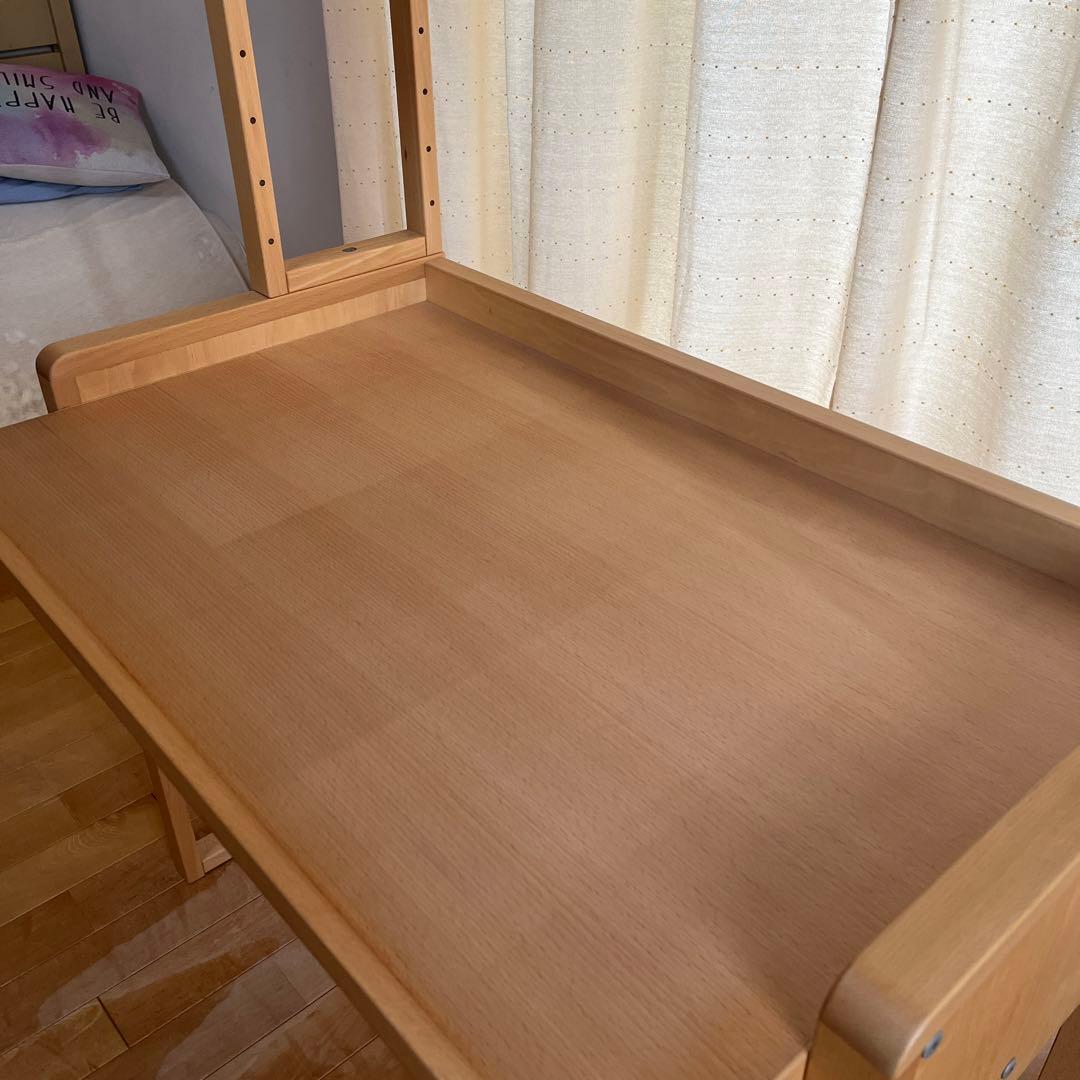 木製デスク ナチュラル