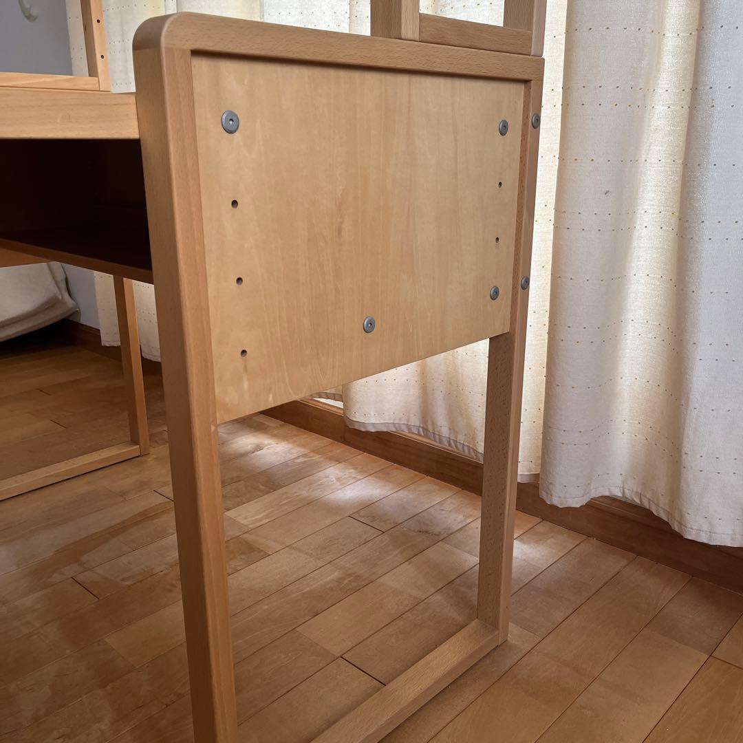 木製デスク ナチュラル