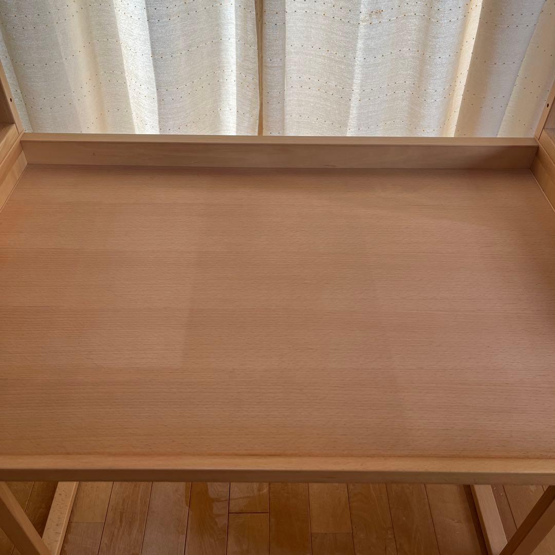 木製デスク ナチュラル