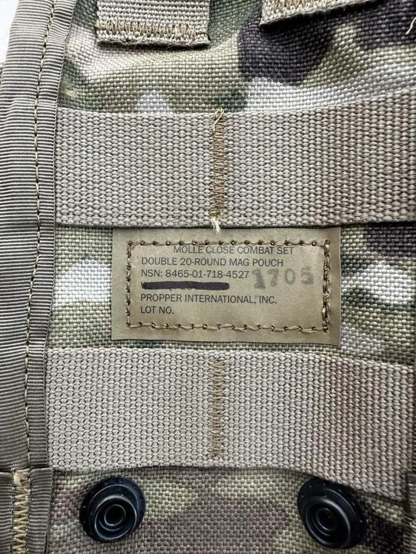 新品未使用 米軍実物 SIG SAUER M7用ポーチセットOCP迷彩