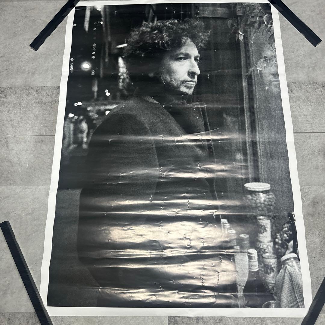 ボブディラン 両面ポスター モノクロ ライブ コンサート BOB DYLAN
