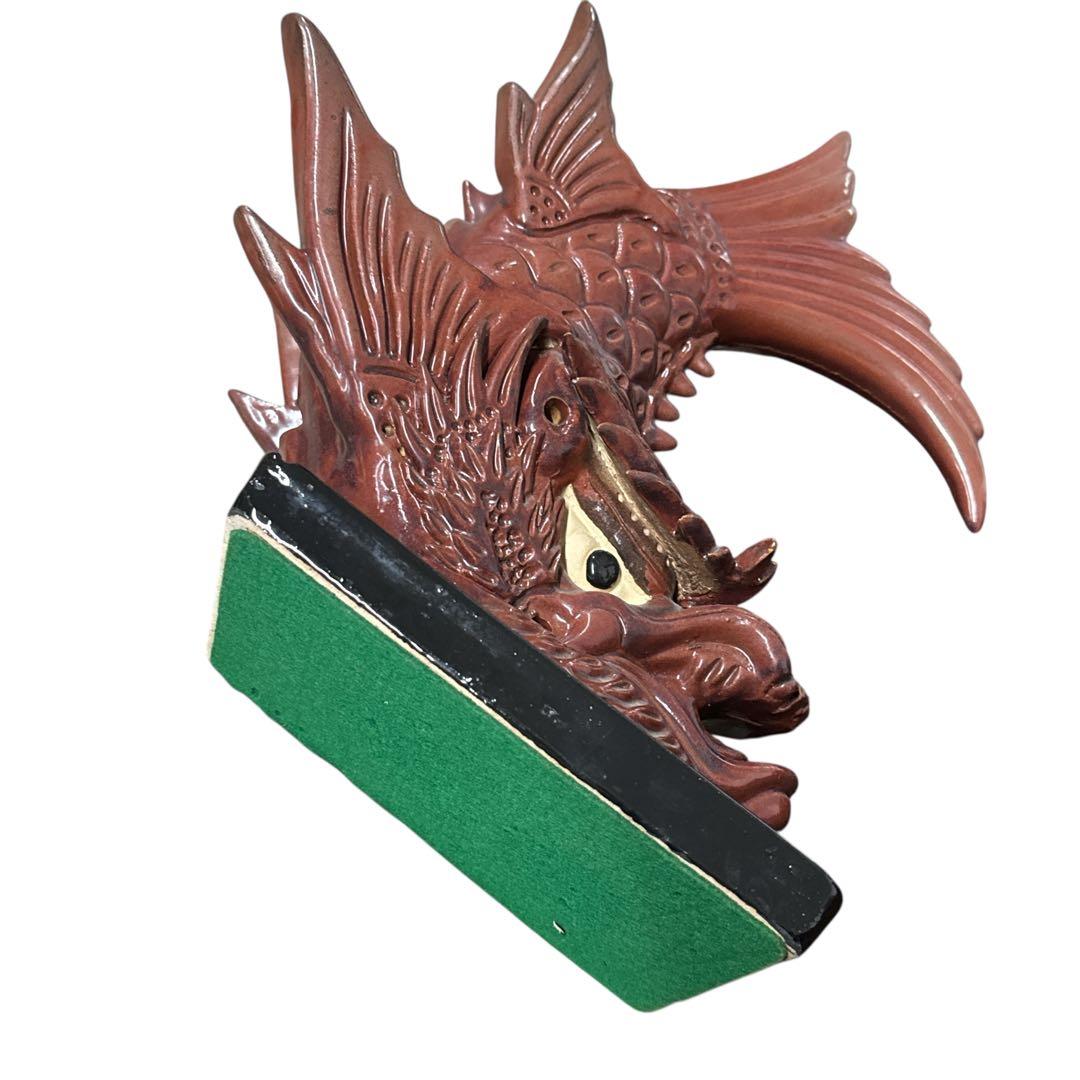 鯱鉾（シャチホコ）　置物　淡路瓦龍　魔除　鬼瓦　古民家　縁起物　厄除け