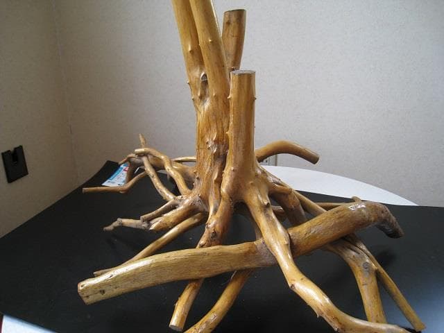 木のツル　天然木　天然アート　木工品　２種セット  梱包・発送たのメル便