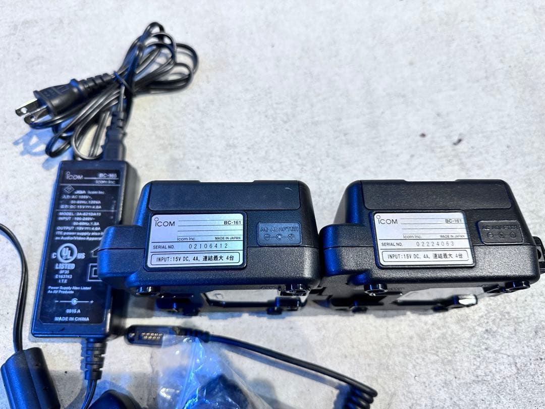 デジタル簡易無線機　車載型 ハンディマイク付き ICOM