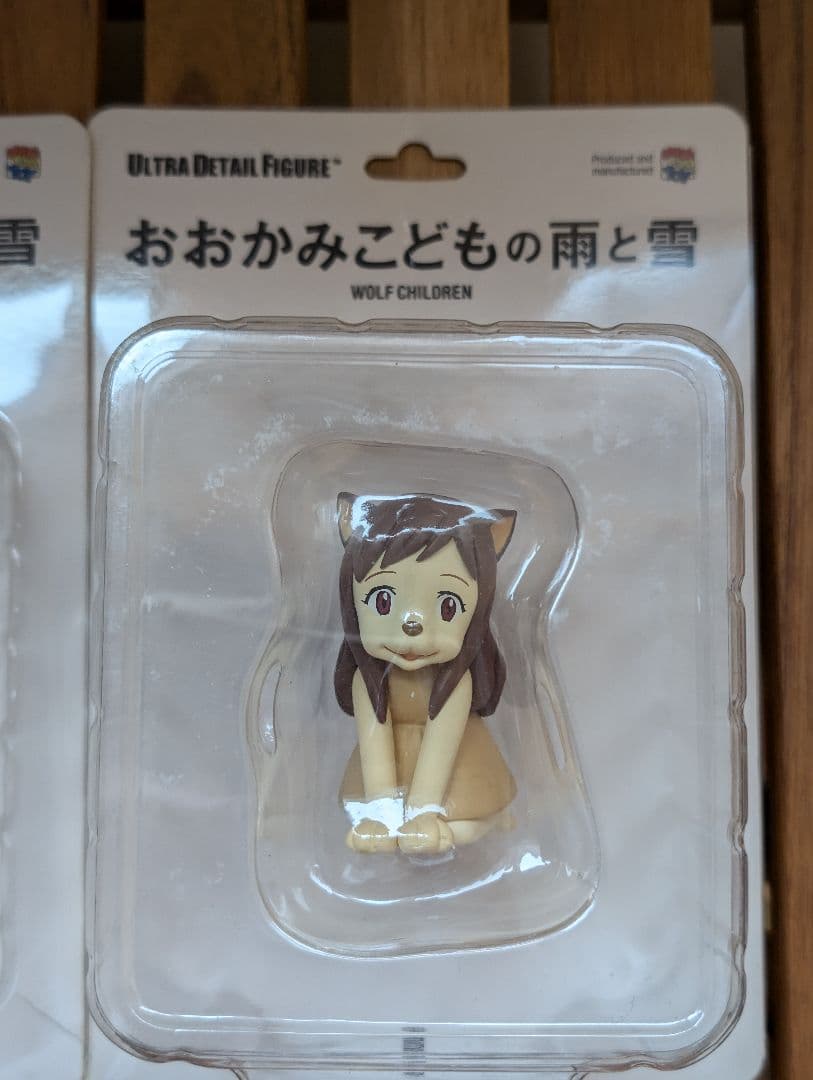 細田守 おおかみこどもの雨と雪 ウルトラディティールフィギュア　雨　雪　セット