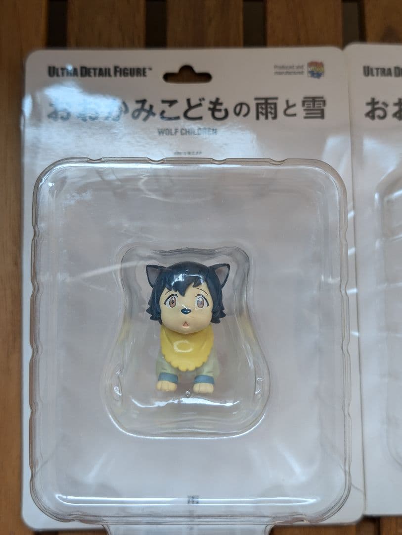 細田守 おおかみこどもの雨と雪 ウルトラディティールフィギュア　雨　雪　セット