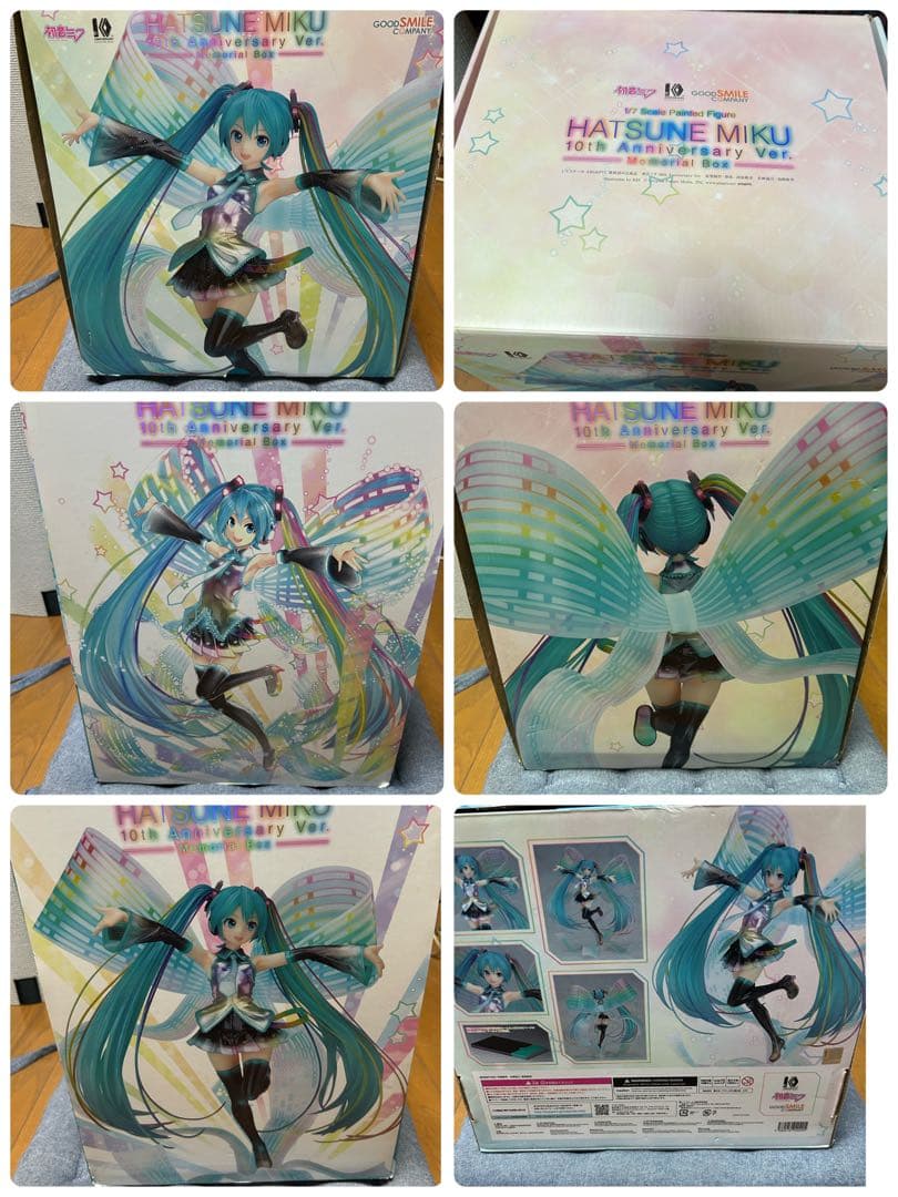 初音ミク 10th Memorial Box 1/7スケール 完成品フィギュア