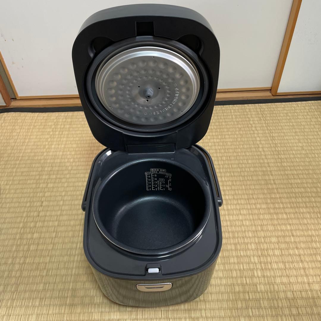 マイコン炊飯器 ブラック 5.5合炊き