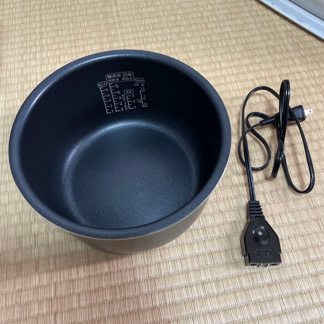マイコン炊飯器 ブラック 5.5合炊き