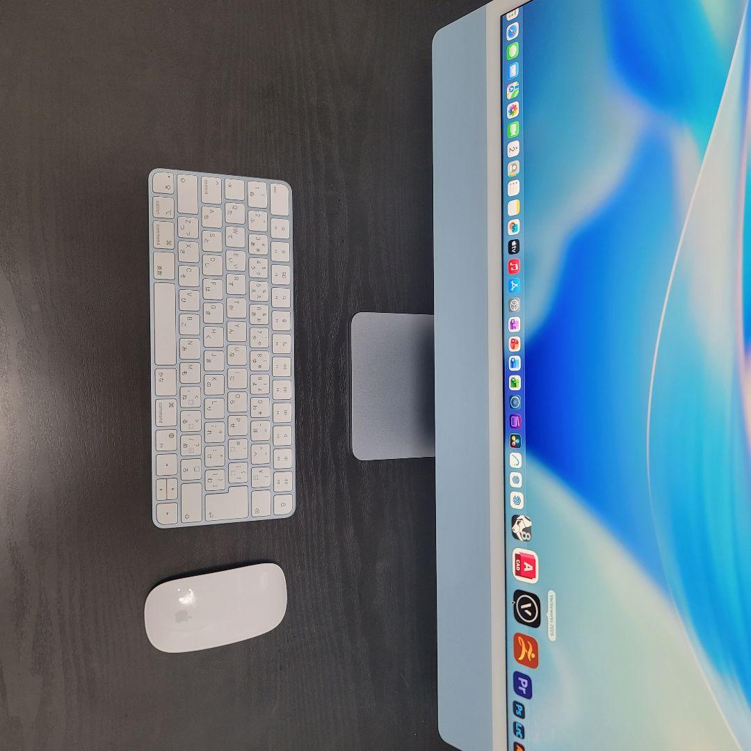 美品 iMac 24インチ M1 1TB ブルー CAD/BIM&3D設計