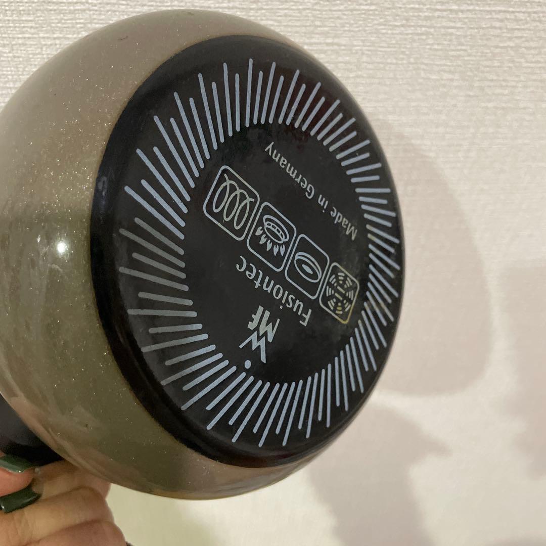WMFダークブラウン片手鍋 ノンスティック