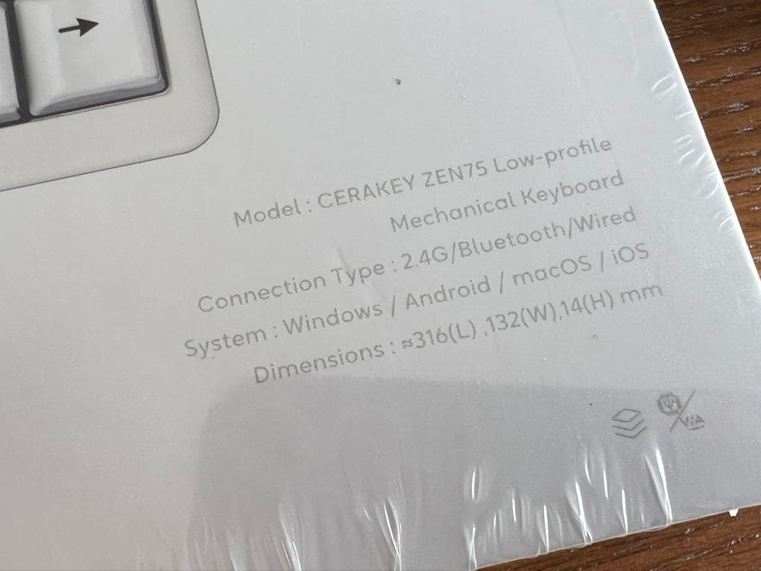 CERAKEY ZEN75 Classic キーボード Matte Black