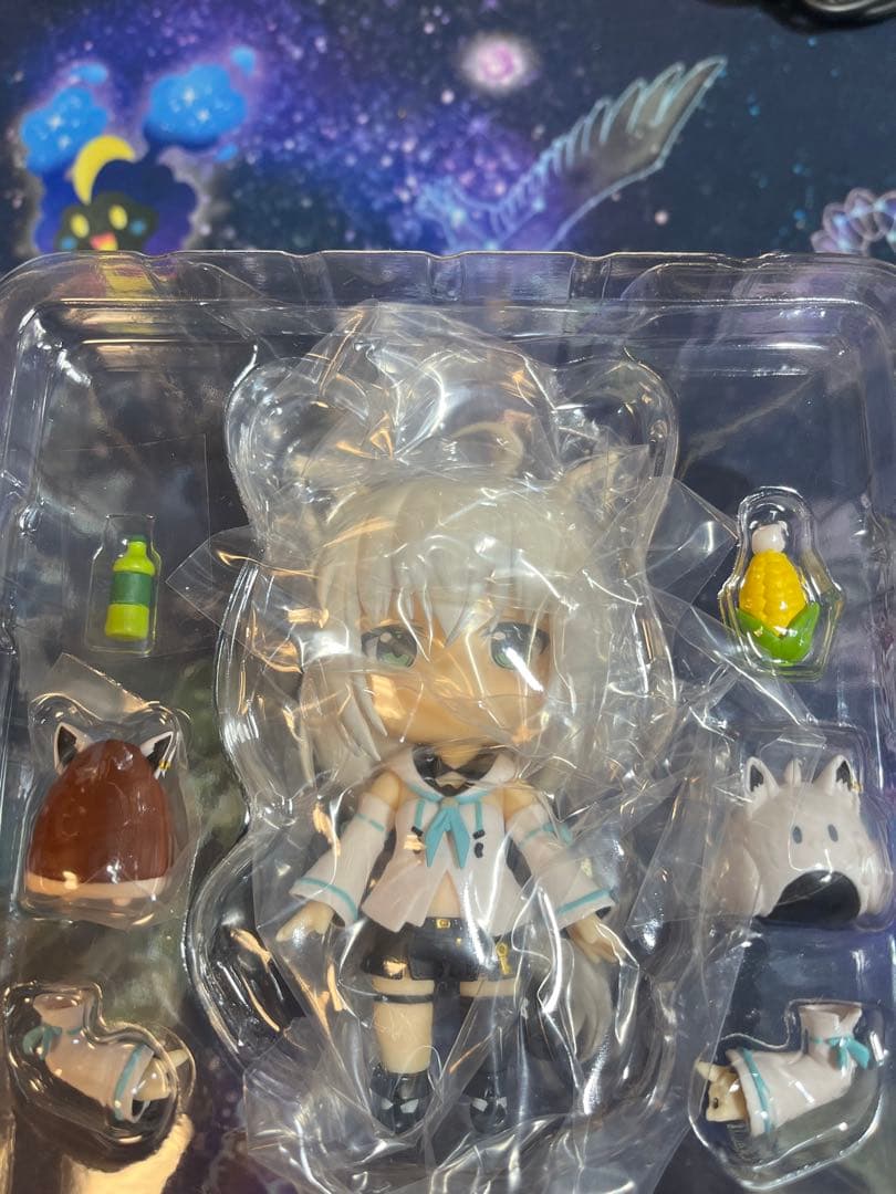 美品　ホロライブ　ねんどろいど　白上フブキ