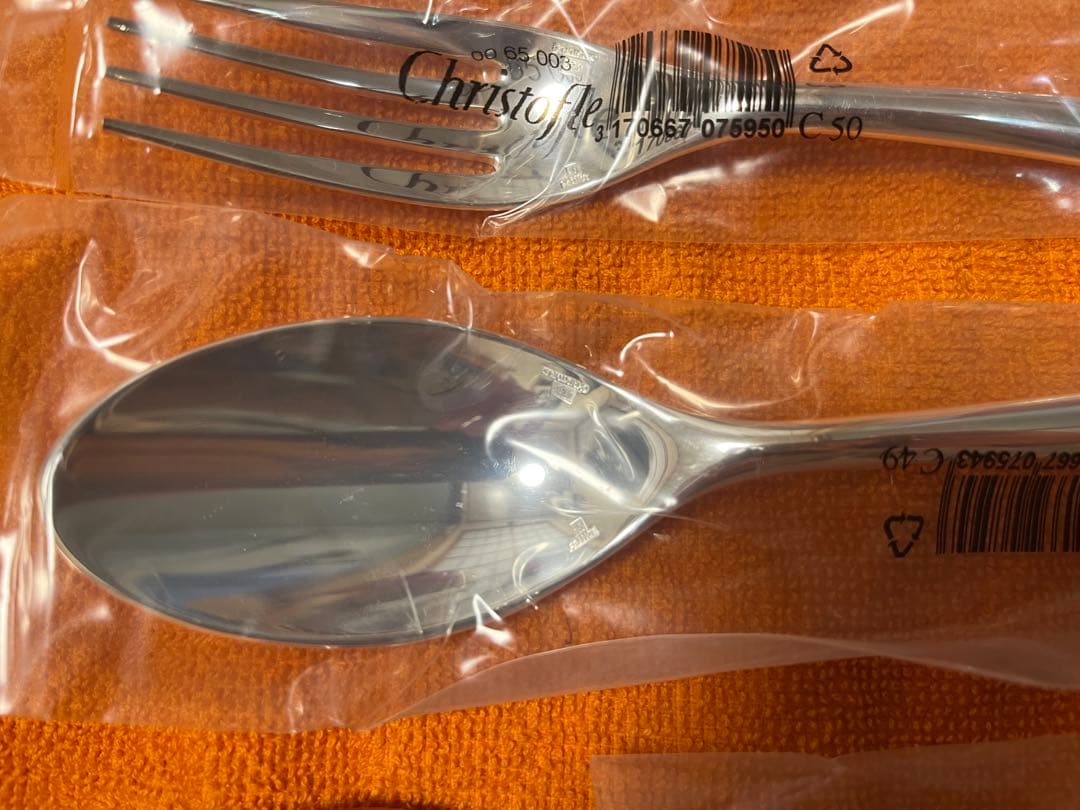 クリストフル　ムード　プレシャス　24pcs ローズゴールド　カトラリーセット