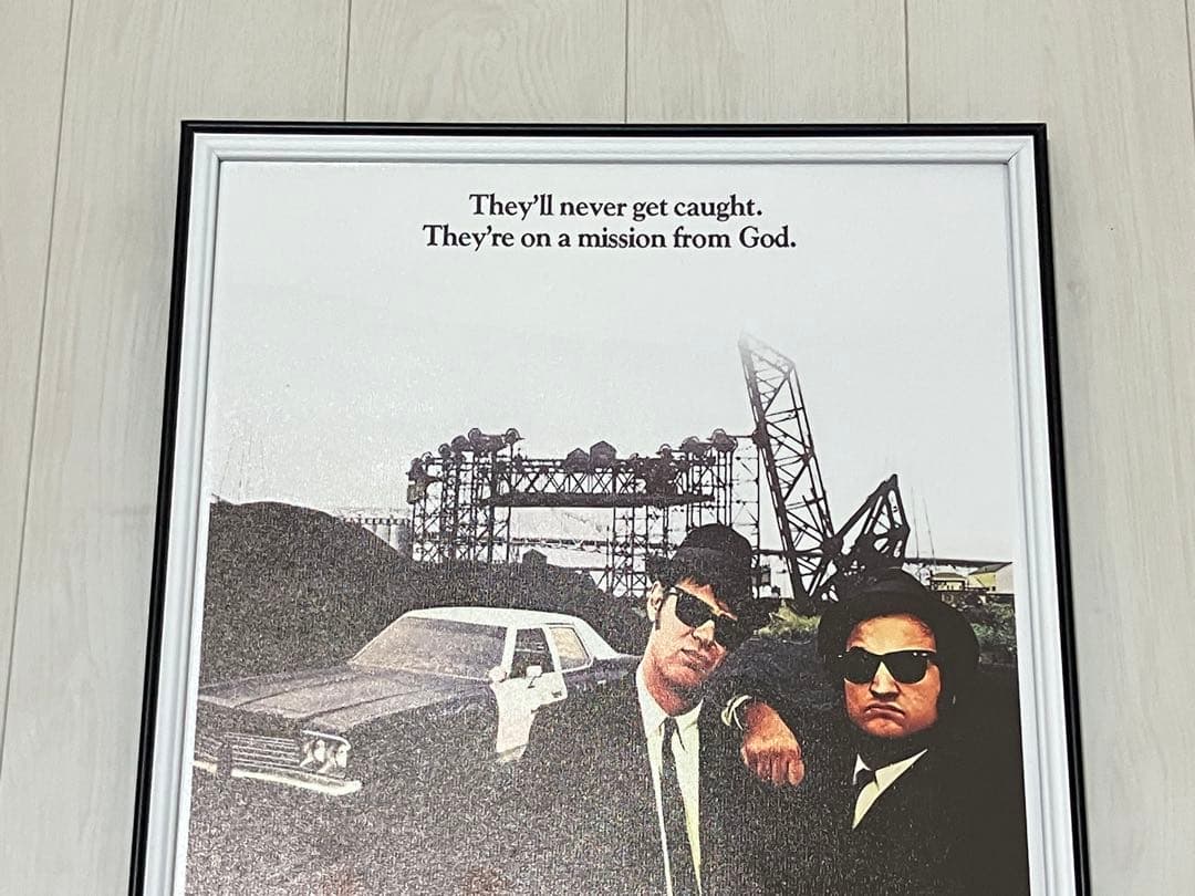 【額縁付き】 Blues Brothers（ブルース・ブラザーズ）A2ポスター