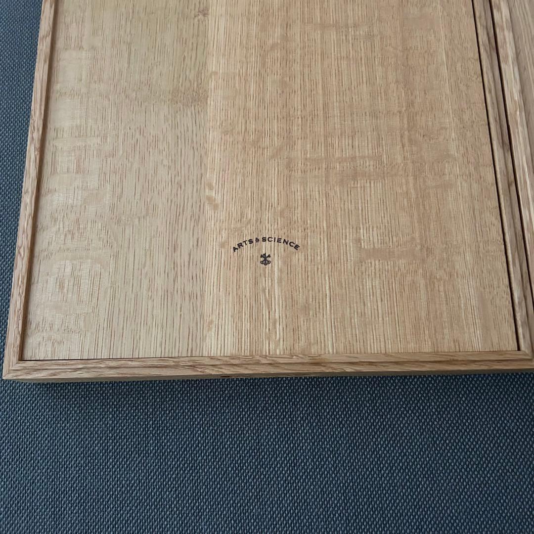 ほぼ未使用 ARTS&SCIENCE 井藤昌志 木製 トレイアーツ 2点 別注