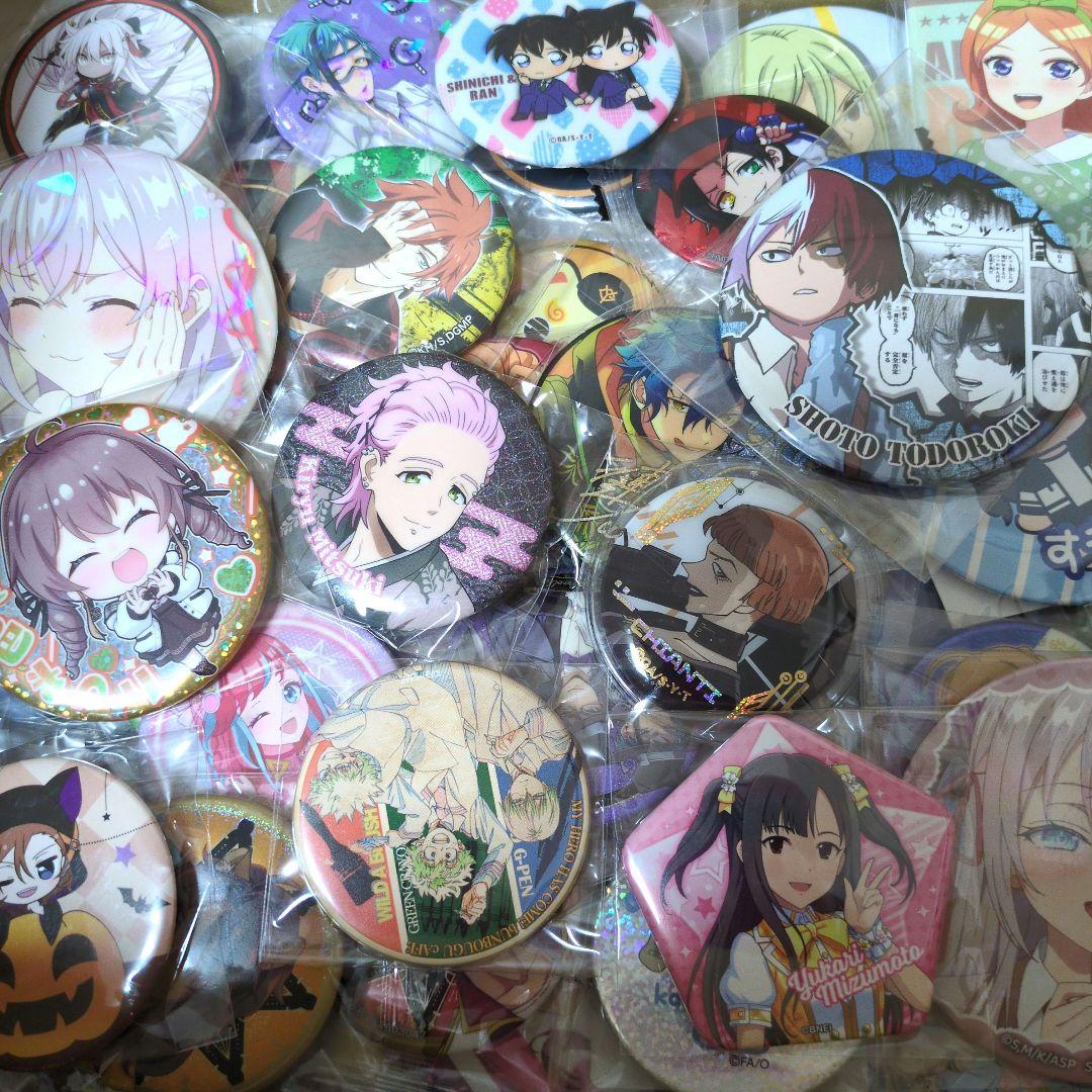 キャラクターグッズ　アニメグッズ　ノンジャンル　缶バッジ　まとめ売り　大量