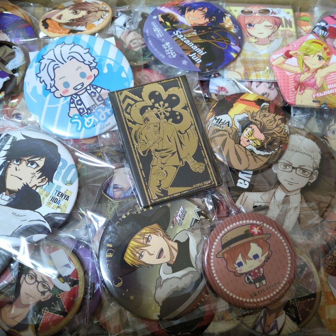 キャラクターグッズ　アニメグッズ　ノンジャンル　缶バッジ　まとめ売り　大量