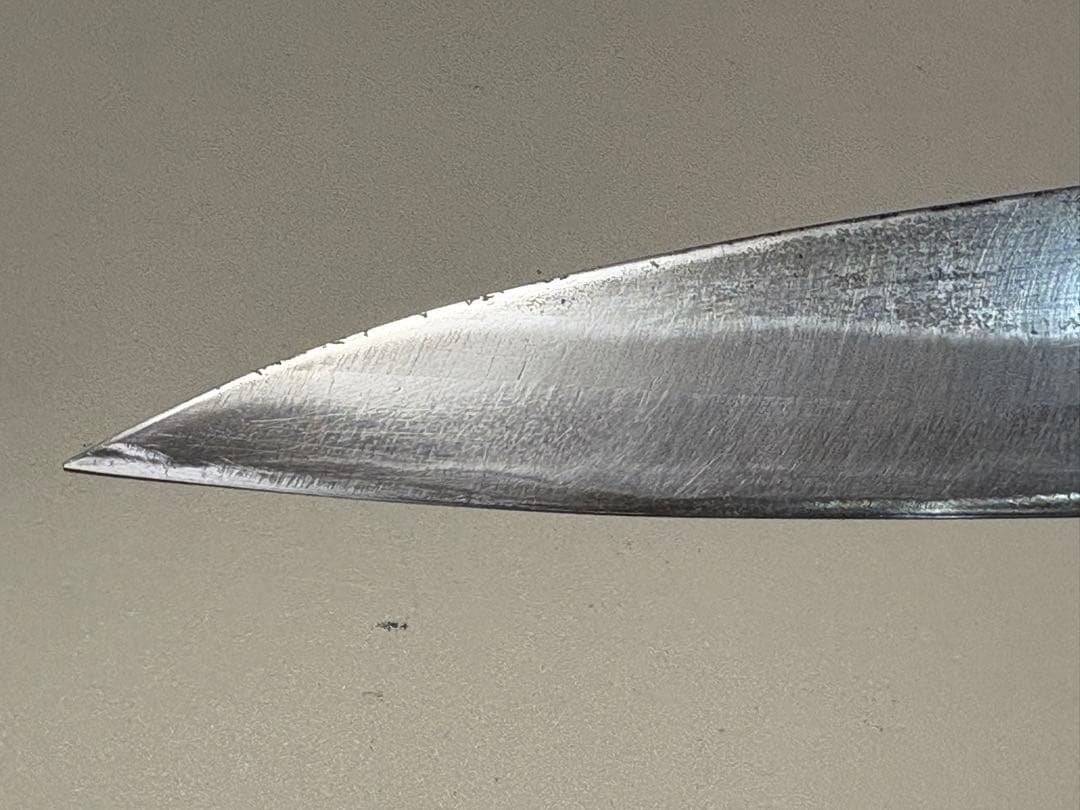 トヨクニ 晶之作 青紙スーパー 黒打ち 土佐柳包丁 17cm