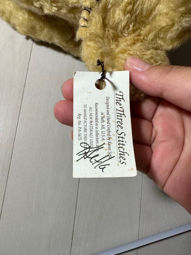 【美品】うさぎ ベア ぬいぐるみ ドール