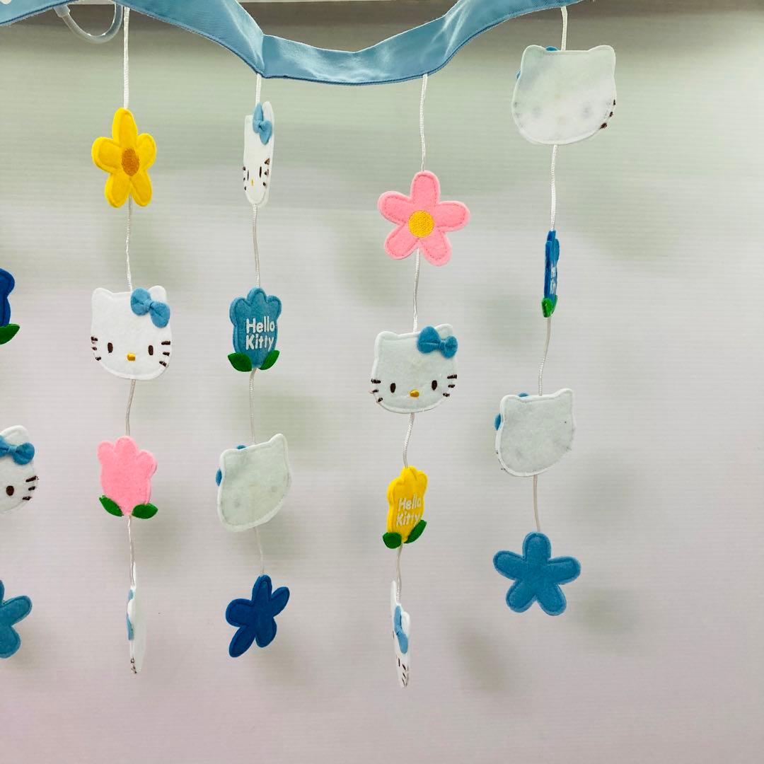 SANRIO　サンリオ　Hellokitty　マスコットカフェカーテン