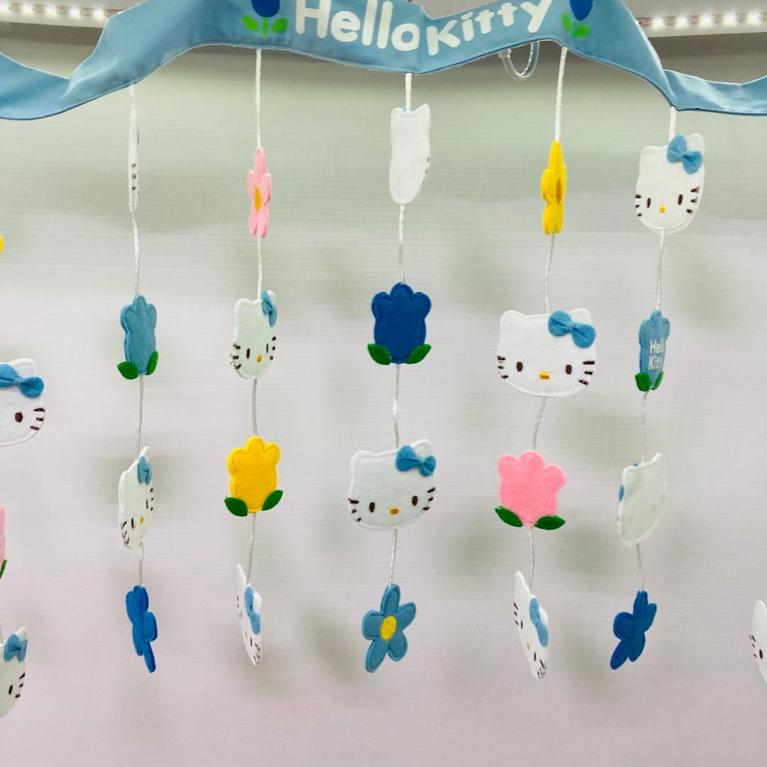 SANRIO　サンリオ　Hellokitty　マスコットカフェカーテン