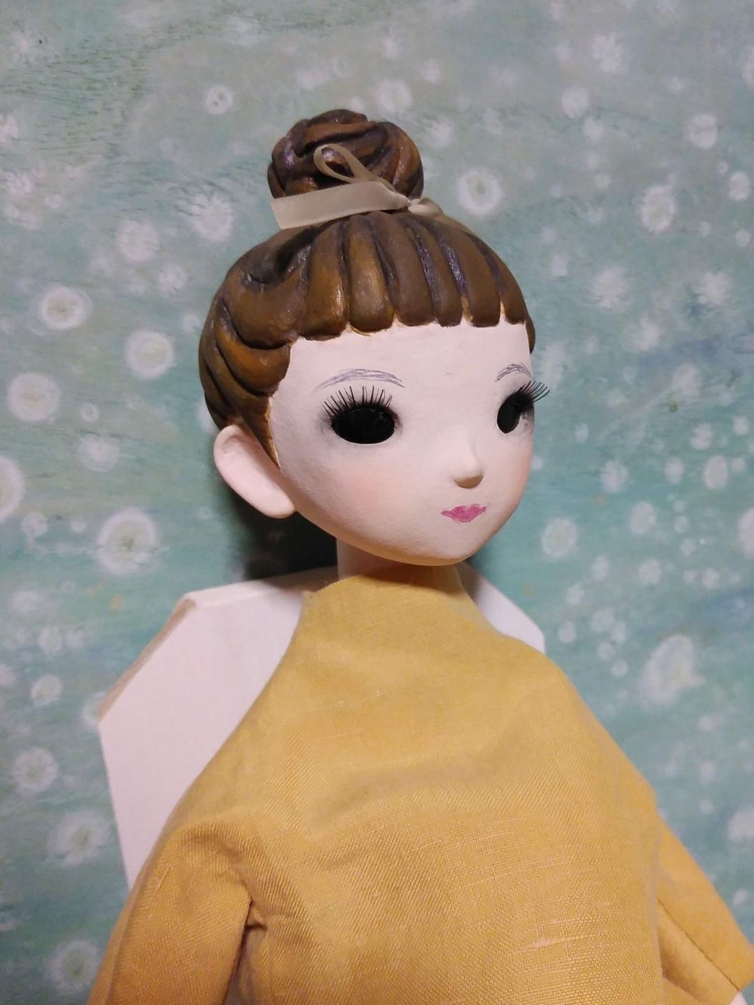 創作人形　着せ替え人形　　朱々