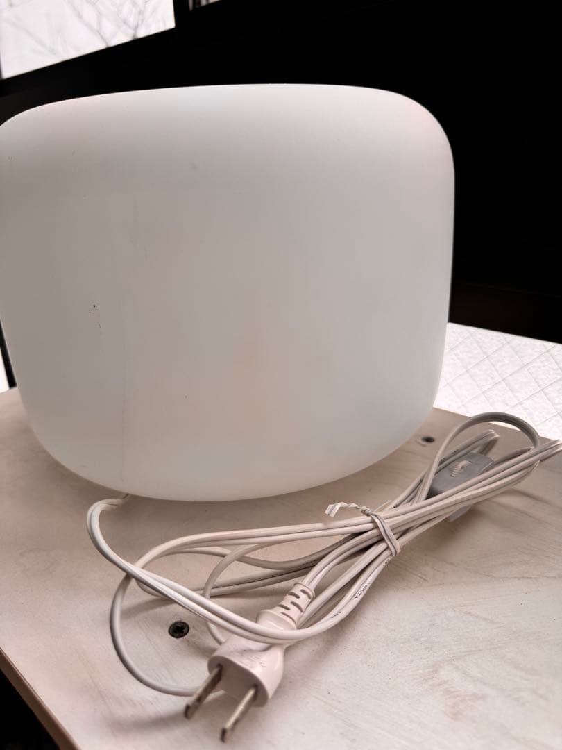 美品　廃盤 MUJI 無印良品 床置きライト 大｜フロストガラス