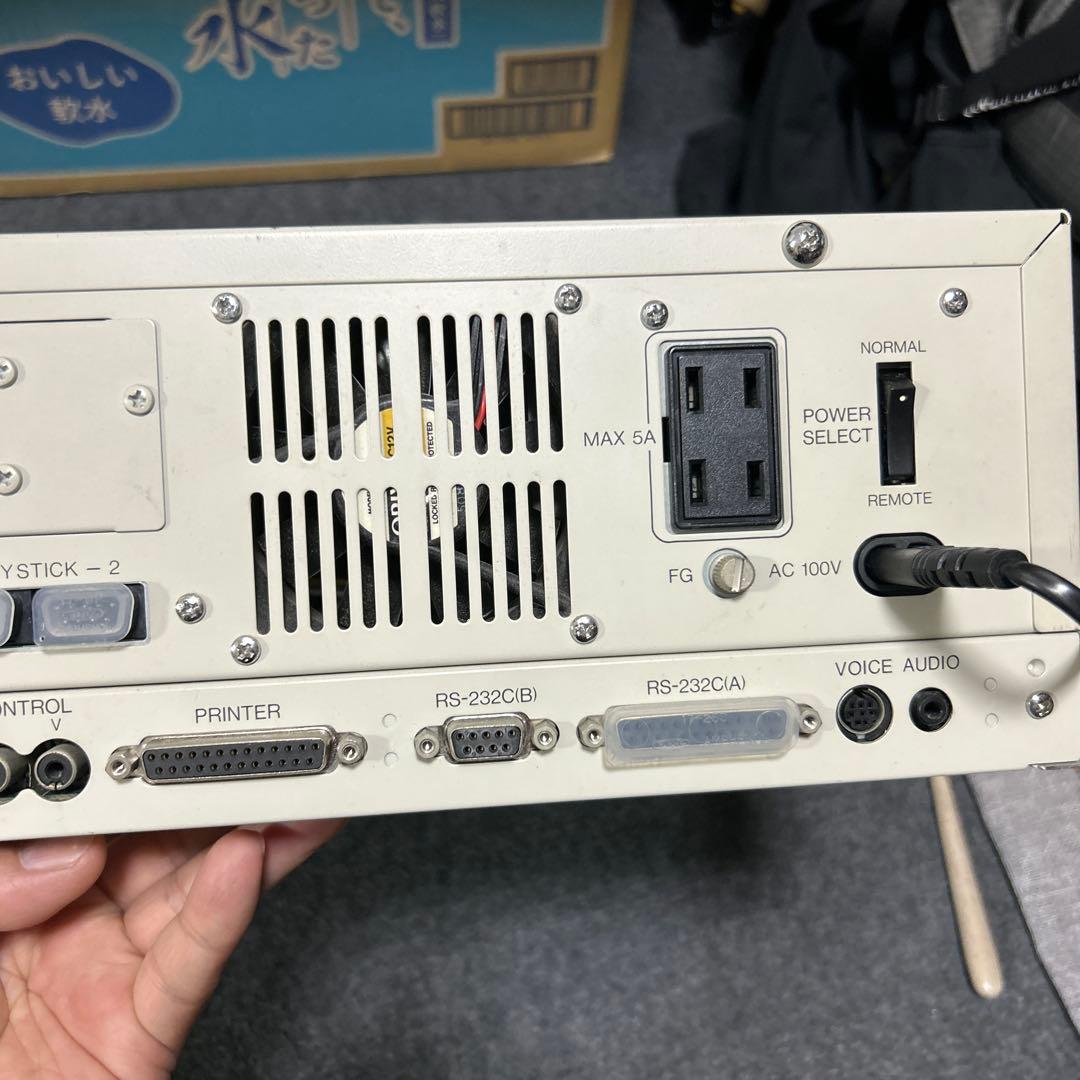 SHARP MZ-2500 通電済み