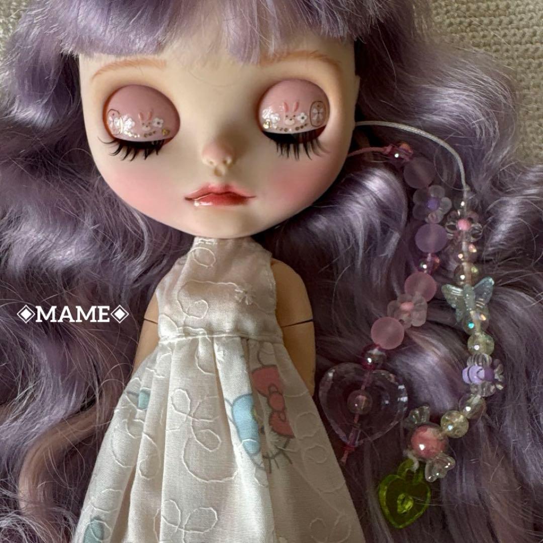 アイシードールカスタム ♡白肌・ピンク&パープルミックス♡