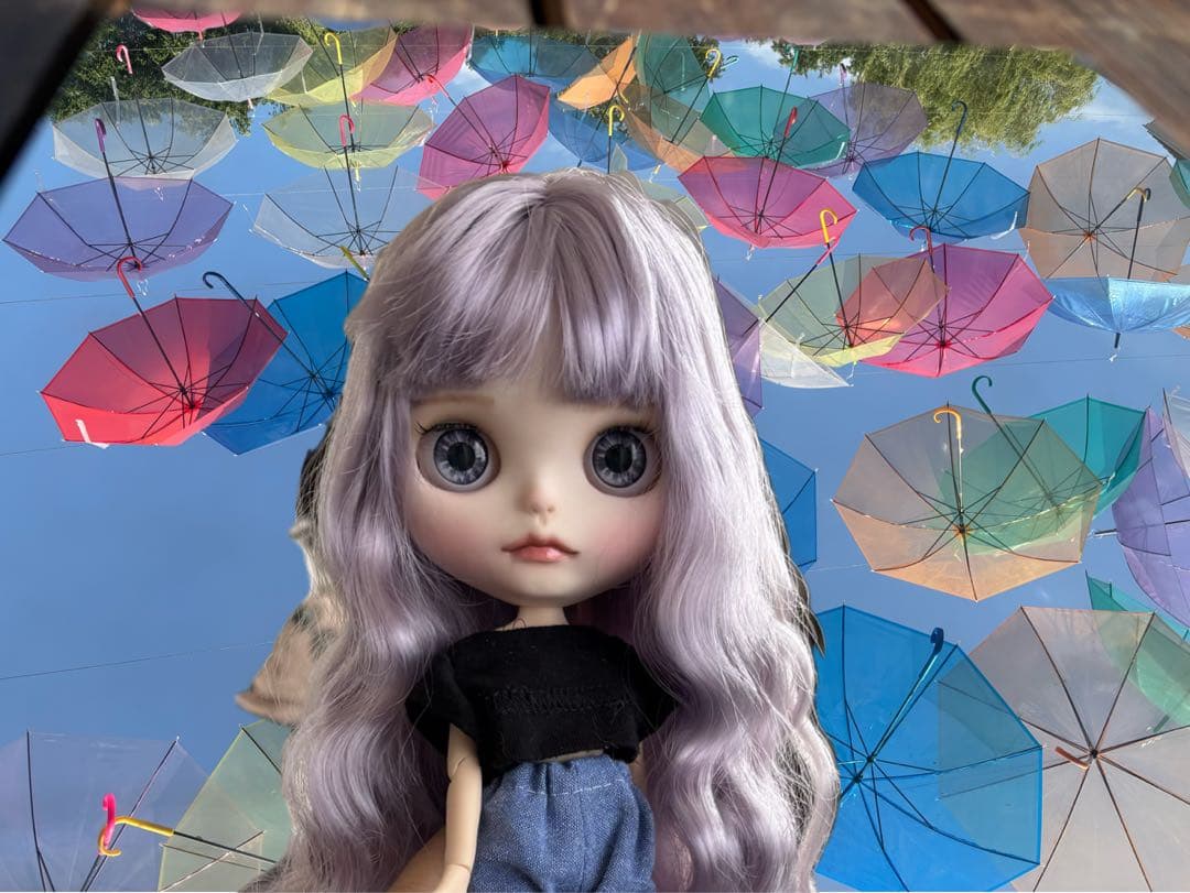 アイシードールカスタム ♡白肌・ピンク&パープルミックス♡